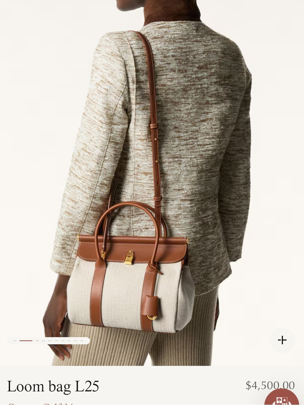 NWT Loro Piana Loom L25 Handbag - Picture 2 of 8
